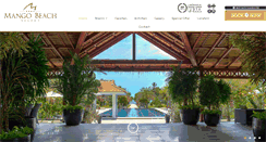 Desktop Screenshot of mangobeachresort.com